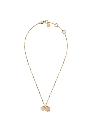 Philipp Plein legacy pendant chain necklace - Gold