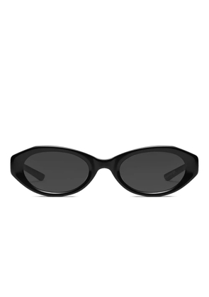 Maison Margiela x Gentle Monster oval-frame sunglasses - Black