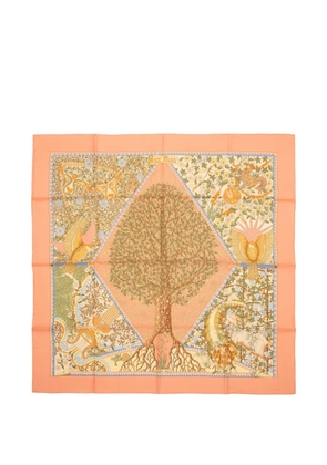 Hermès Pre-Owned silk scarf - Orange