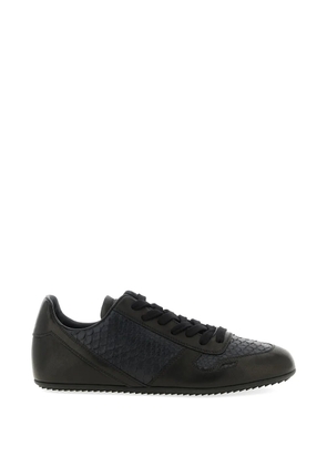 Rick Owens Minimal leather sneakers - Black