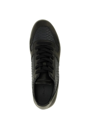 Rick Owens Minimal leather sneakers - Black