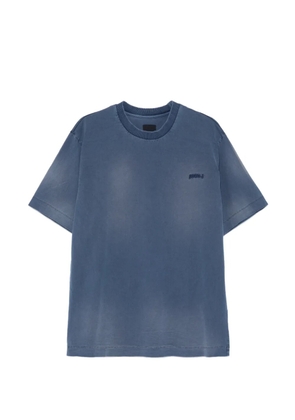 Juun.J floral print T-shirt - Blue