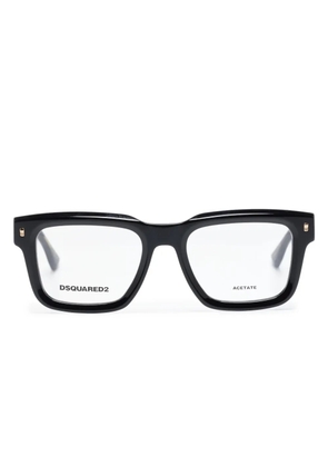 DSQUARED2 EYEWEAR Hype rectangle-frame glasses - Black