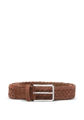 Canali braided belt - Brown