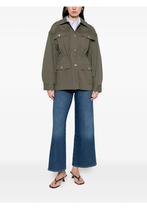 LIU JO embellished jacket - Green
