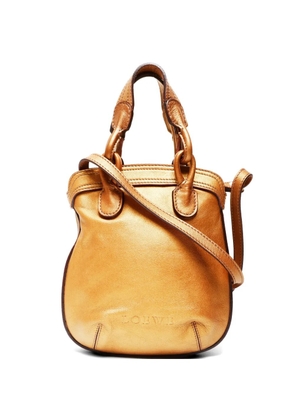 Loewe Pre-Owned leather shoulder bag - Gold