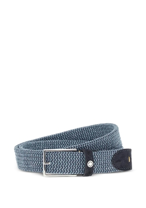 Paul & Shark elastic braided belt - Blue