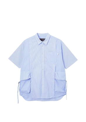 Musium Div. cargo-pocket shirt - Blue
