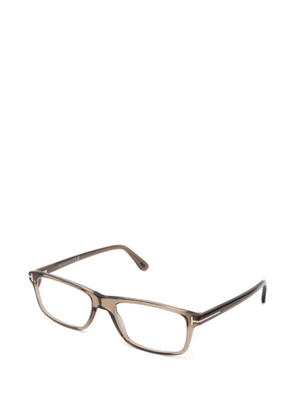 TOM FORD Eyewear rectangle-frames glasses - Neutrals