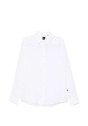 BOSS long-sleeve shirt - White