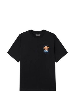 Musium Div. portrait-print T-shirt - Black