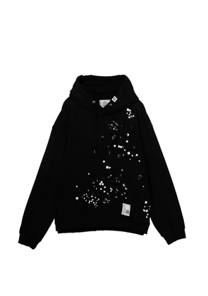 Maison MIHARA YASUHIRO stud-embellished hoodie - Black