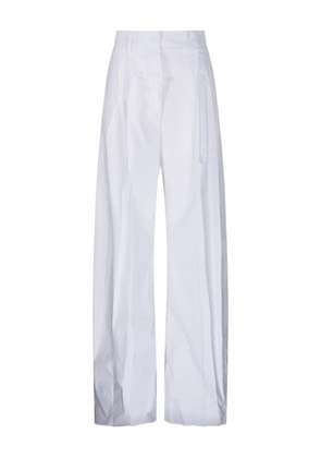 THELATEST cotton straight-leg trousers - White