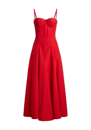 Ralph Lauren Collection Marigot spaghetti-strap midi dress - Red