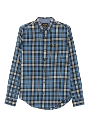 Superdry checked shirt - Blue