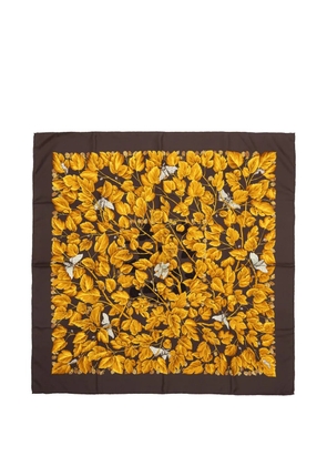 Hermès Pre-Owned silk scarf - Brown