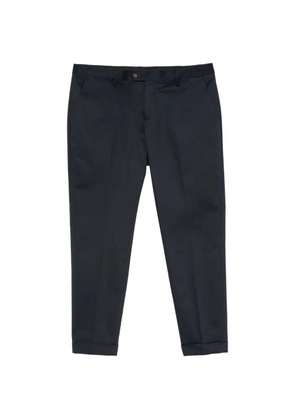 Cenere GB cuffed chinos - Blue