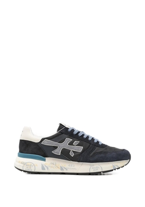 Premiata Mick logo appliqués sneakers - Blue