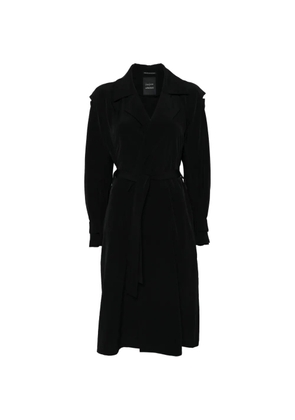 Yohji Yamamoto belted coat - Black