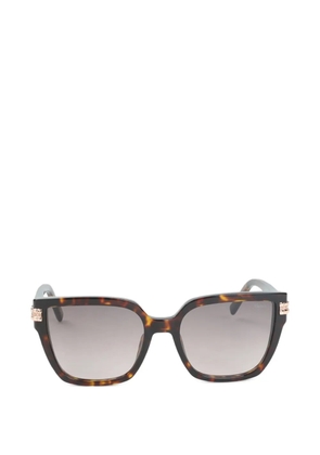 Chopard Eyewear havana detail sunglasses - Brown
