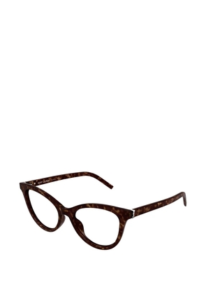 Saint Laurent Eyewear cat-eye glasses - Brown
