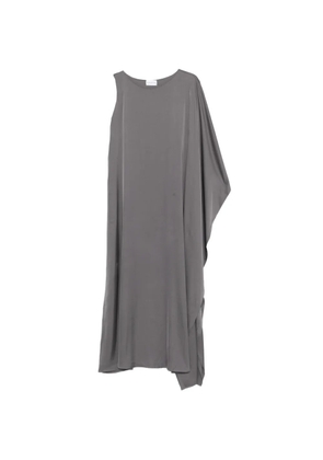 SILKYLICIOUS Muse asymmetric maxi dress - Grey