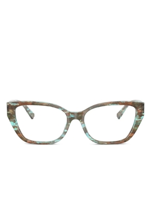 Tiffany & Co Eyewear Havana cat-eye glasses - Blue