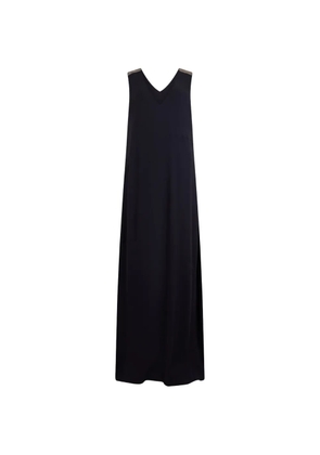 Fabiana Filippi V-neck sleeveless dress - Black
