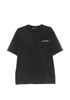 Karl Lagerfeld logo T-shirt - Grey