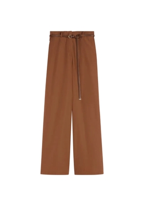Max Mara belt trousers - Brown