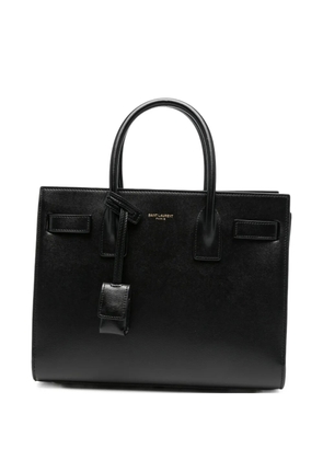 Saint Laurent logo-detail tote bag - Black