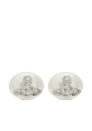 Vivienne Westwood Lavinia faux pearl-embellished stud earrings - Silver