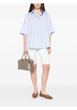 BLOOMINGVILLE short-sleeve roma shirt - Blue