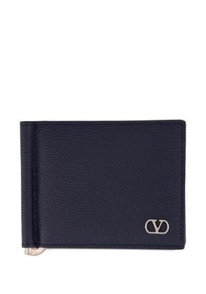 Valentino Garavani bi-fold leather wallet - Blue