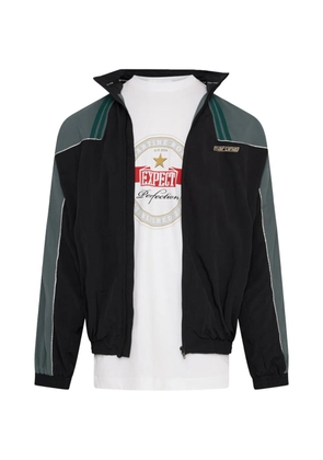 Martine Rose embroidered colour-block jacket - Black