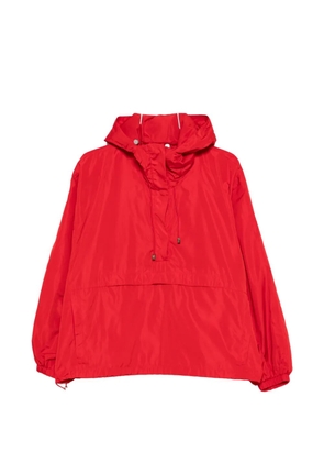 Róhe hooded drawstring jacket - Red