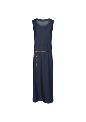 ELENA MIRO` A-line dress - Blue
