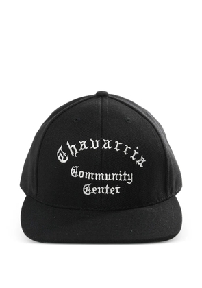 Willy Chavarria embroidery cap - Black