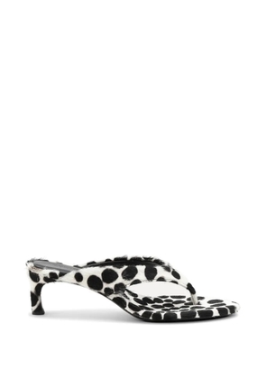 ROTATE BIRGER CHRISTENSEN fur mules - White