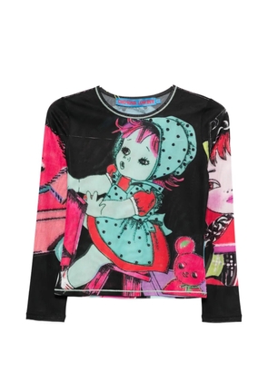 Chopova Lowena Sweeties printed T-shirt - Black