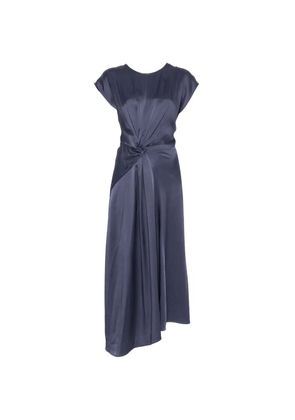Victoria Beckham twisted midi dress - Blue