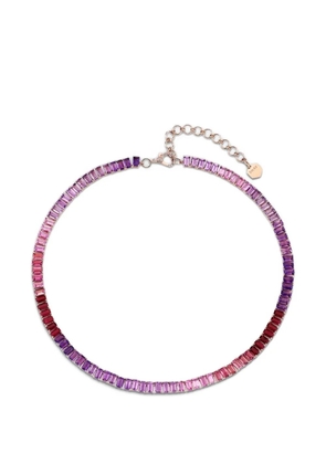 SHAY pink eternity sapphire necklace