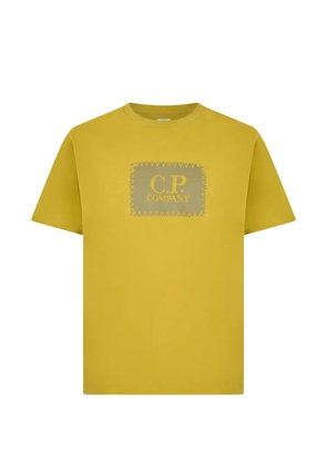 C.P. Company logo T-shirt - Yellow