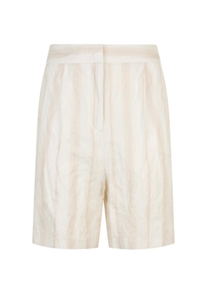 Fabiana Filippi striped shorts - White