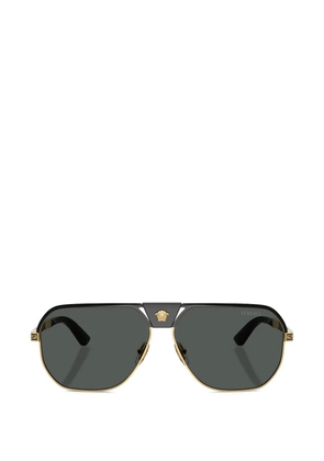 Versace Eyewear Medusa Head sunglasses - Gold