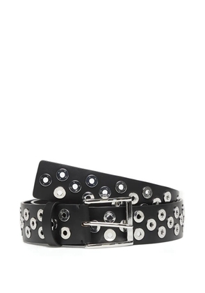HELIOT EMIL eyelet thyra belt - Black