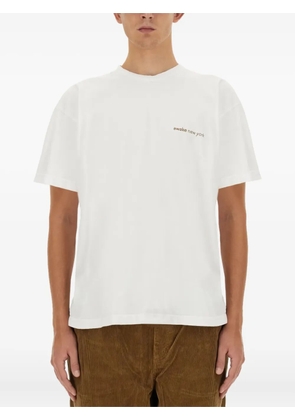 Awake NY back-print cotton T-shirt - White