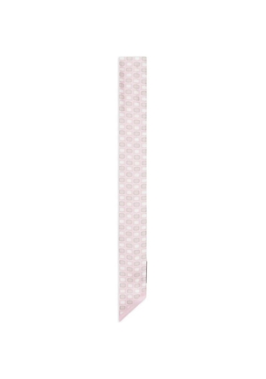 Tagliatore patterned scarf - Pink