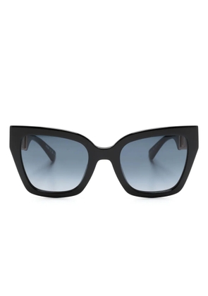 Moschino Eyewear butterfly-frame sunglasses - Black