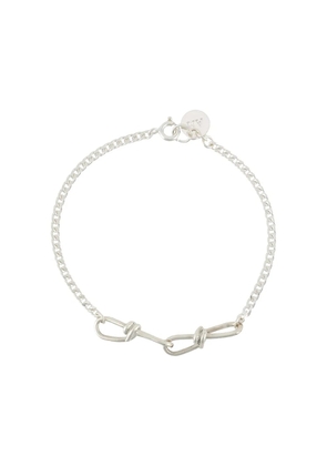 Annelise Michelson Gourmette double wire bracelet - Silver
